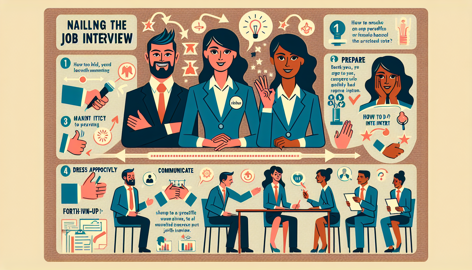 découvrez nos conseils pratiques et astuces pour réussir votre entretien d'embauche et maximiser vos chances d'obtenir le poste souhaité.