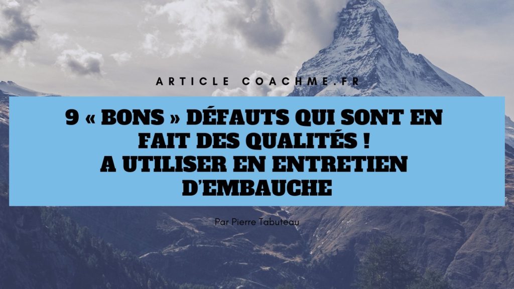 découvrez comment aborder vos défauts lors d'un entretien d'embauche, avec des exemples de réponses et des conseils pour transformer vos points faibles en atouts.
